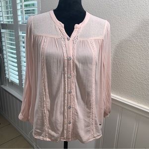 American Eagle Outfitters tunic blouse shirt top